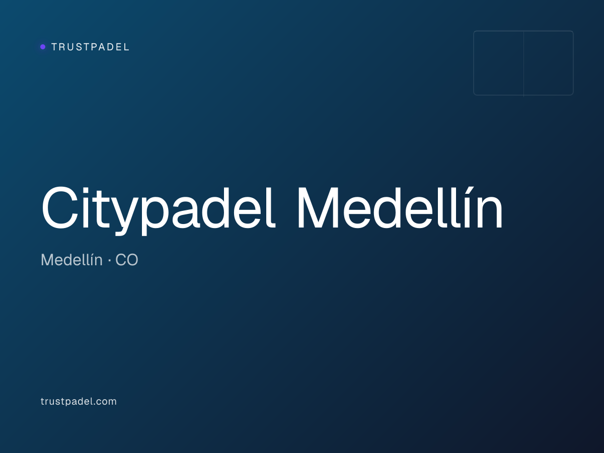 Citypadel Medellín padel club