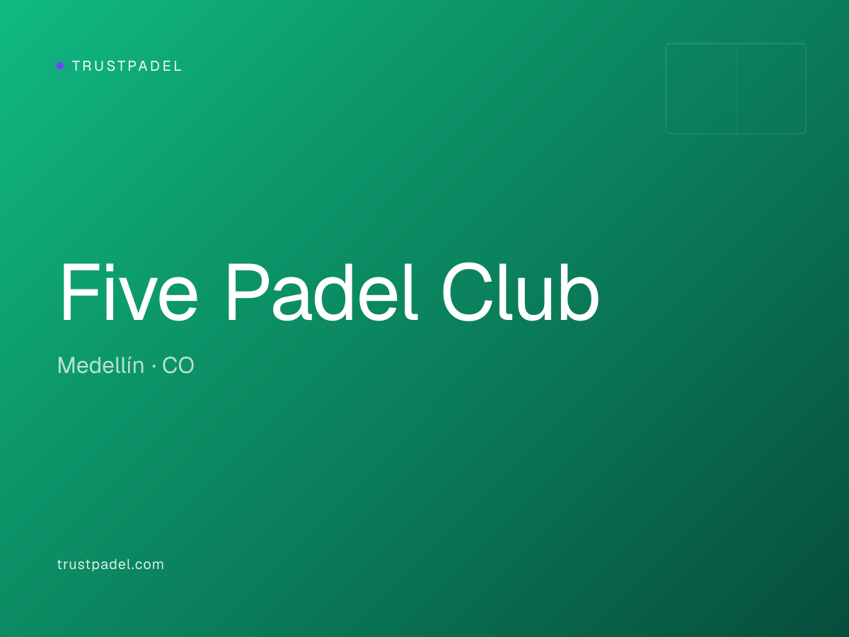 Five Padel Club padel club