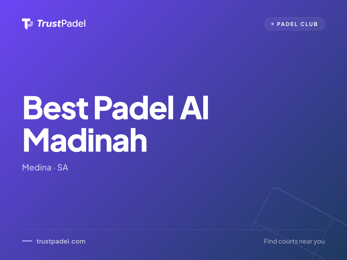 Best Padel Al Madinah padel club