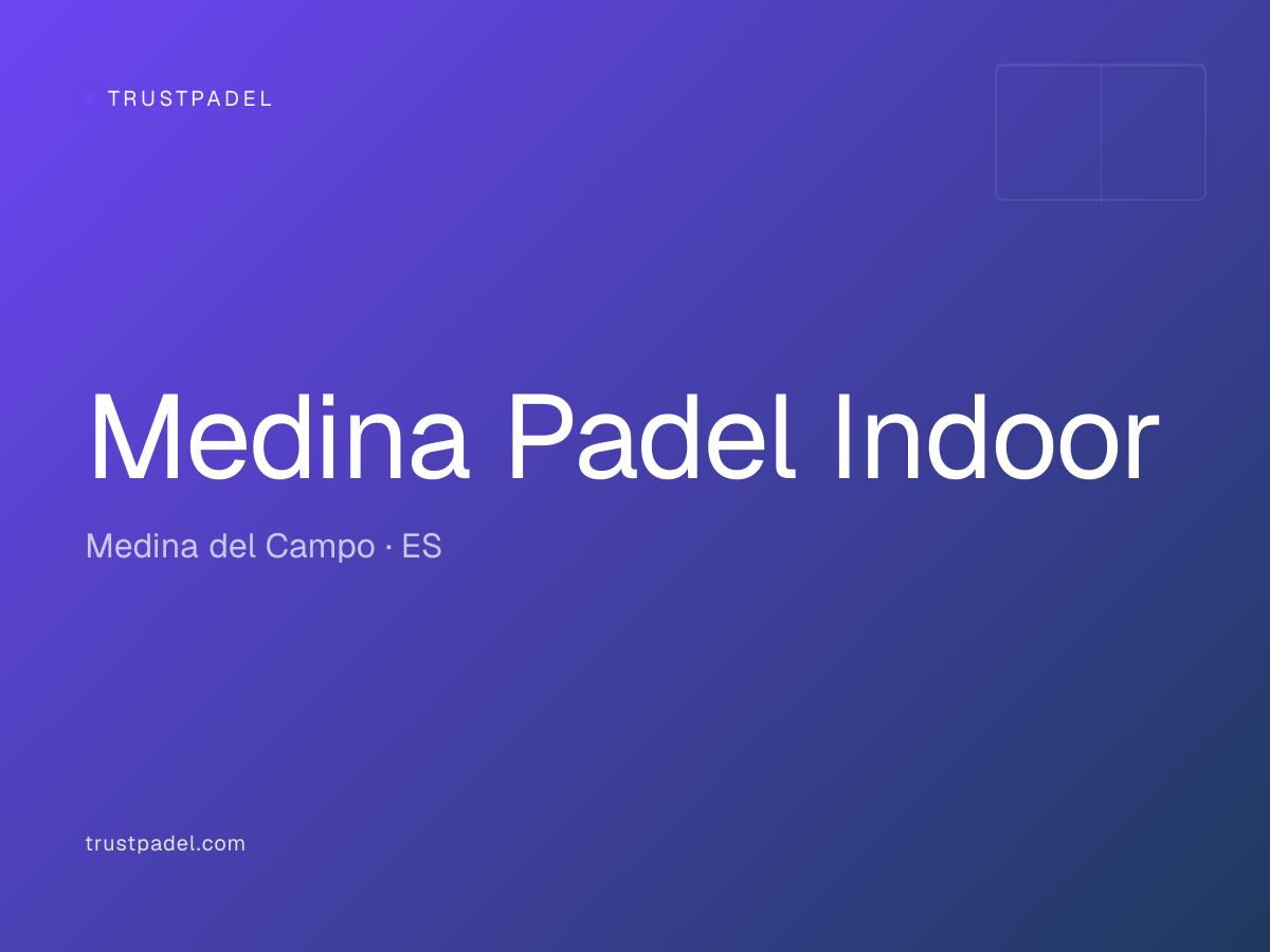 Medina Padel Indoor padel club