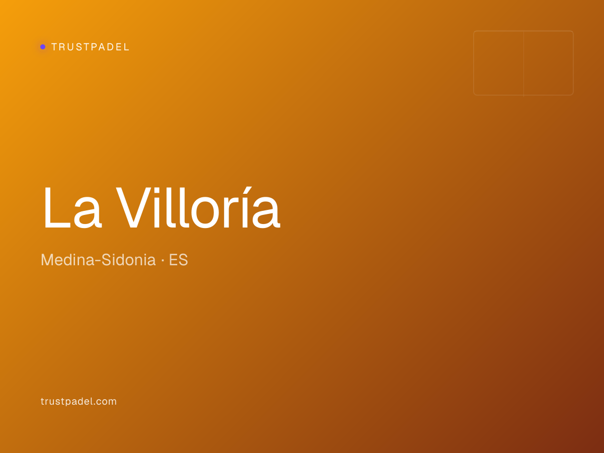 La Villoría padel club