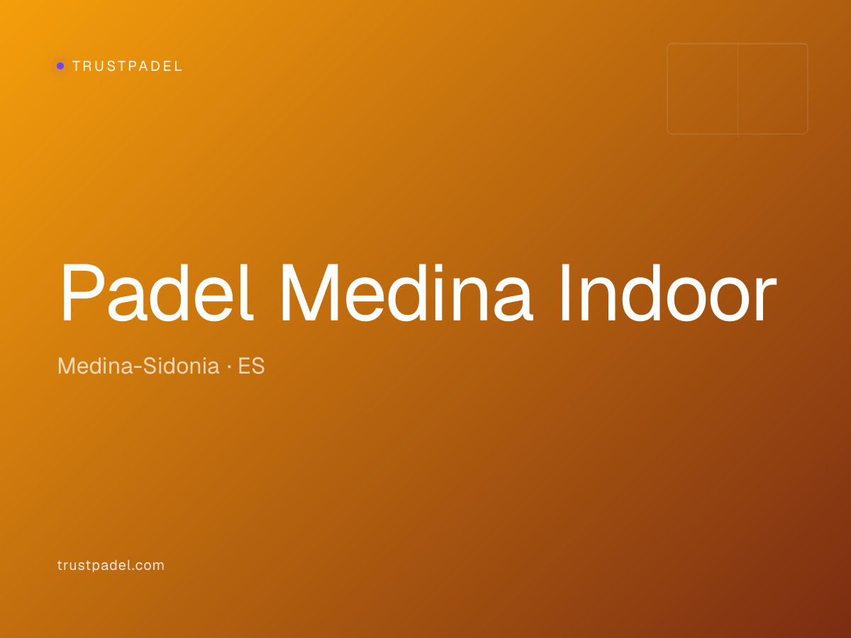 Padel Medina Indoor padel club