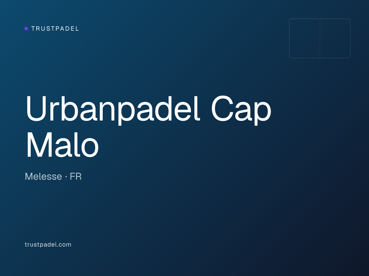 Urbanpadel Cap Malo padel club