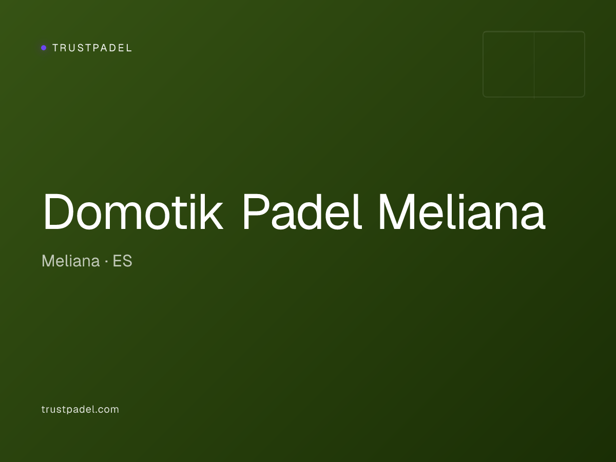 Domotik Padel Meliana padel club