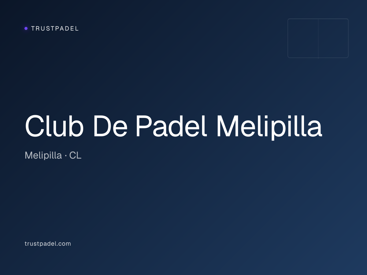 Club De Padel Melipilla padel club
