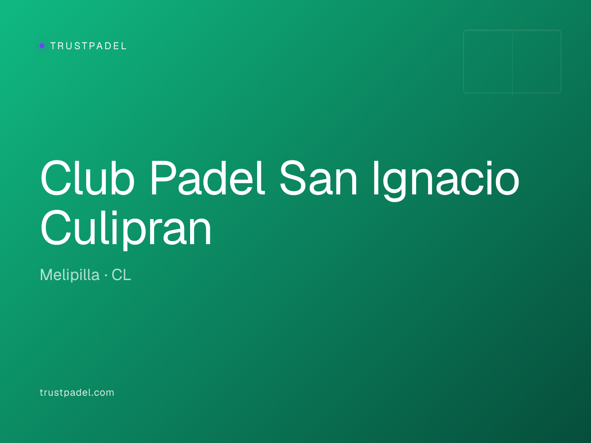 Club Padel San Ignacio Culipran padel club