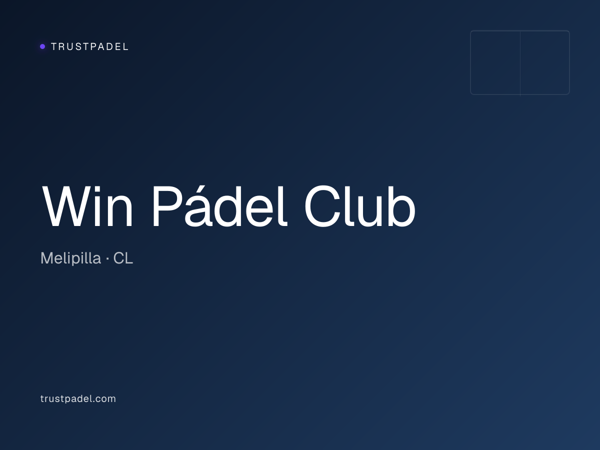 Win Pádel Club padel club