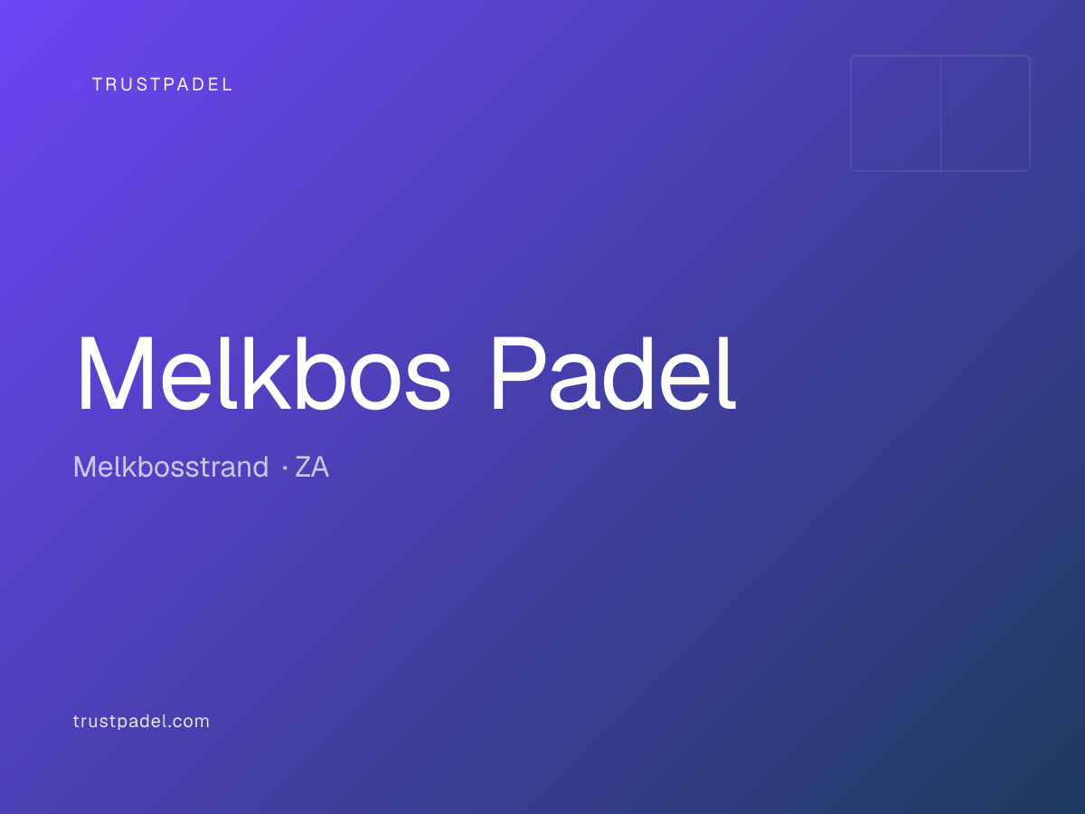 Melkbos Padel padel club
