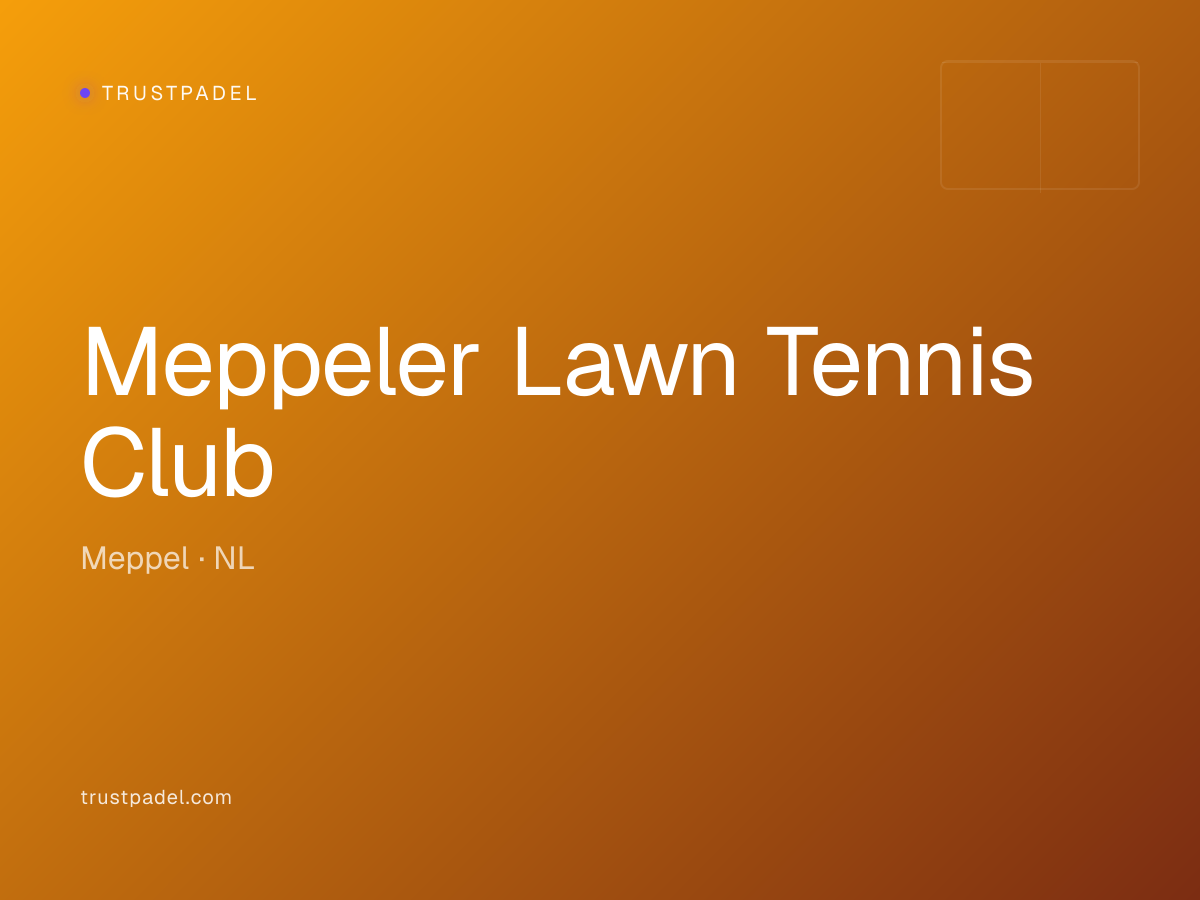 Meppeler Lawn Tennis Club padel club