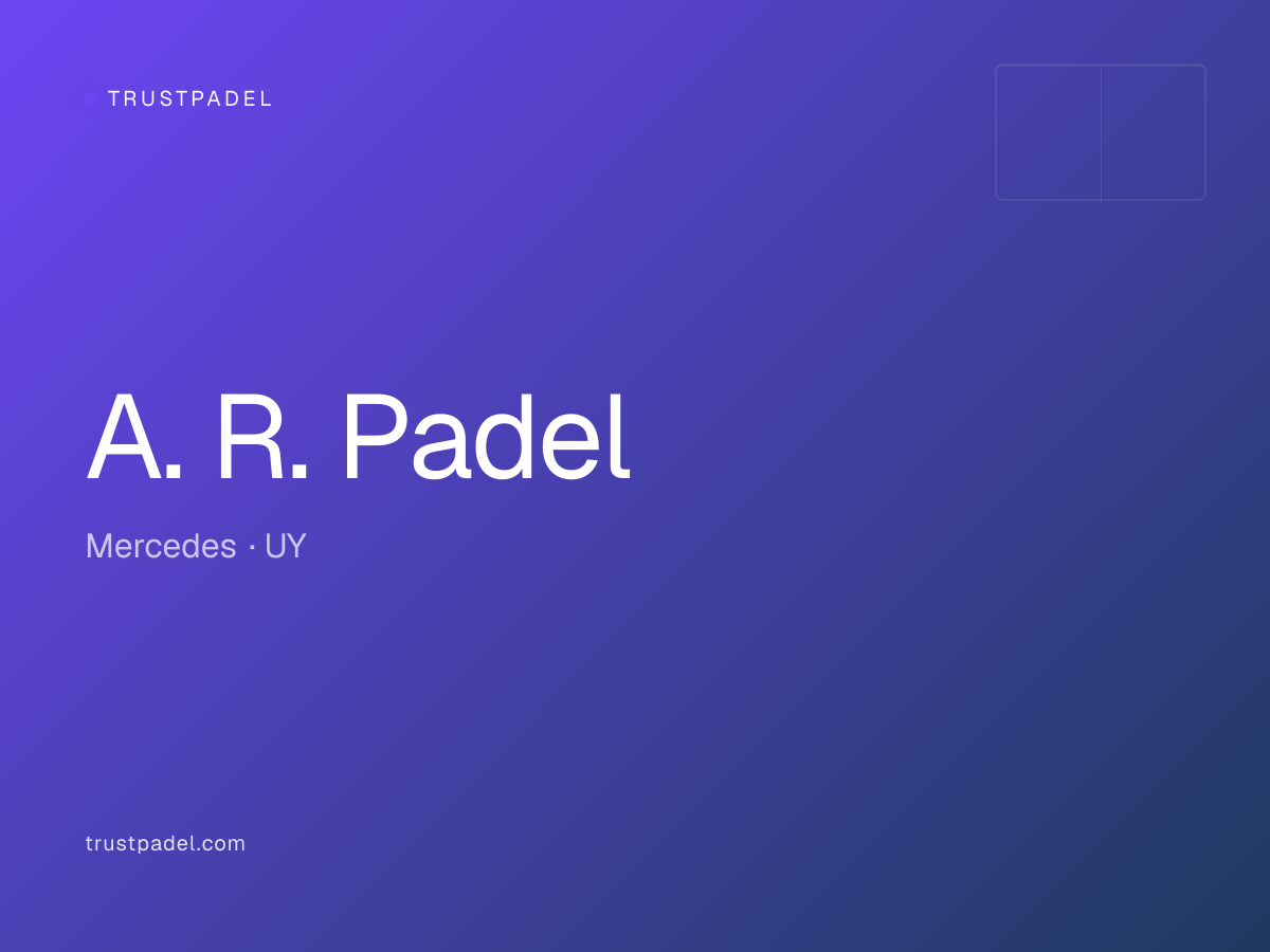 A. R. Padel padel club