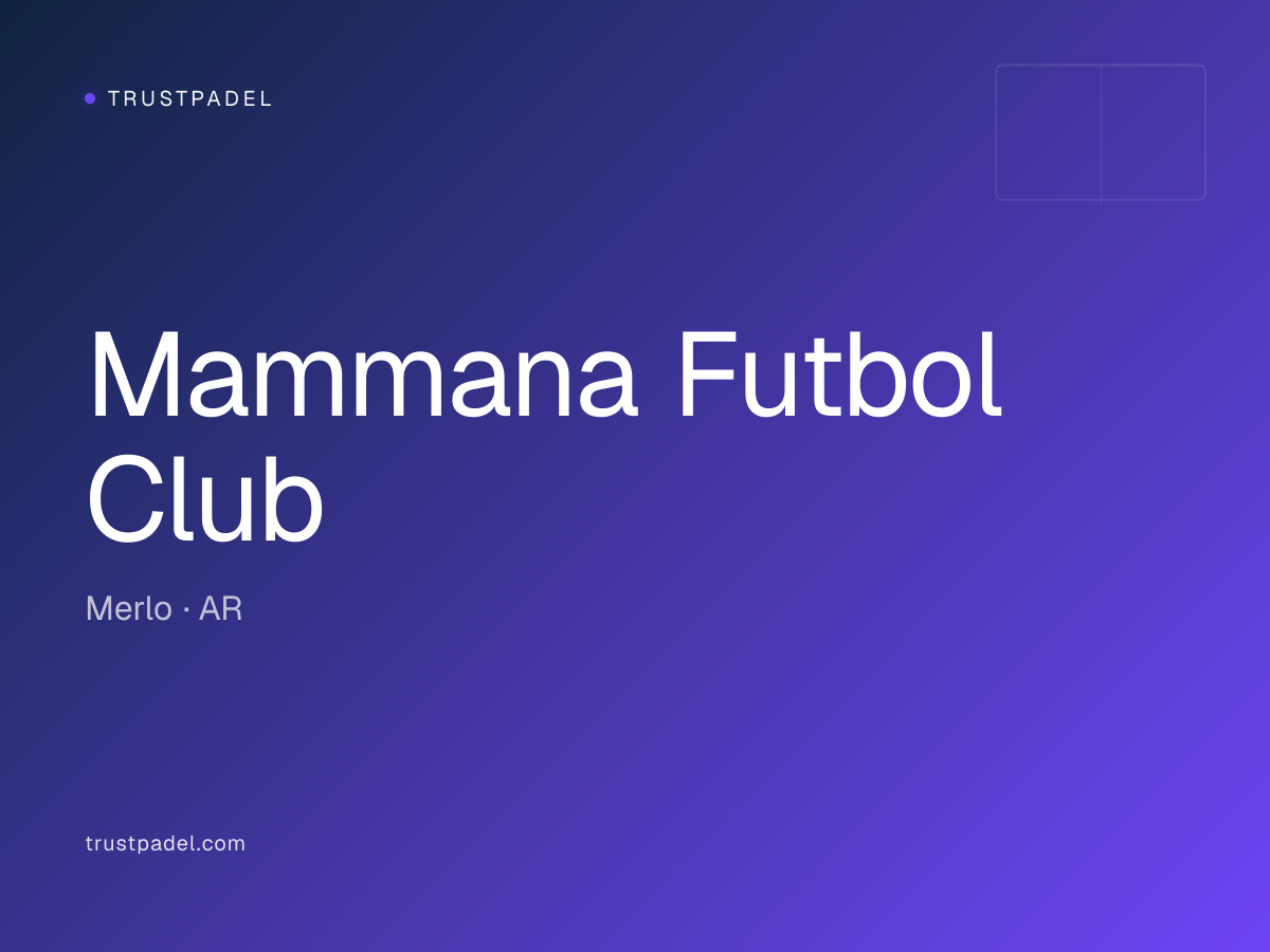 Mammana Futbol Club padel club