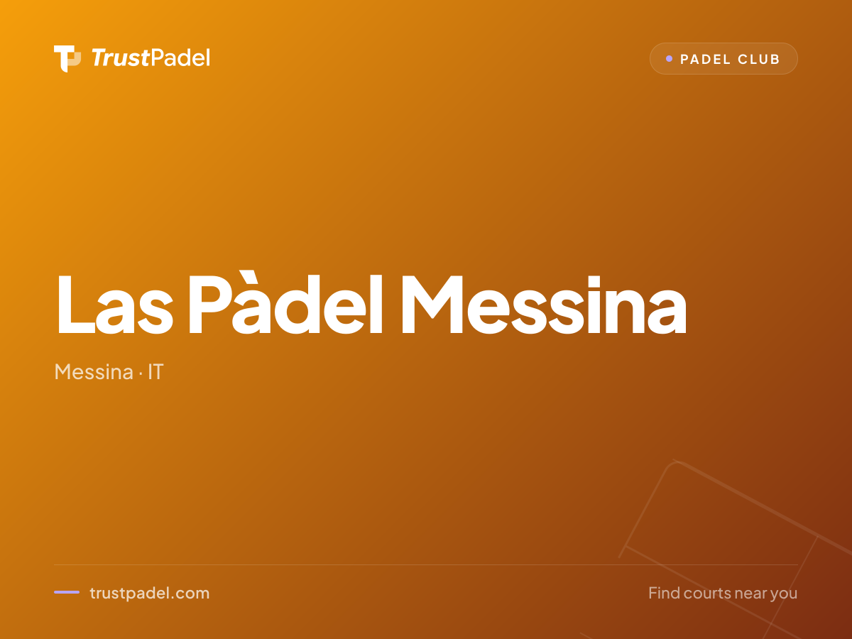 Las Pàdel Messina padel club