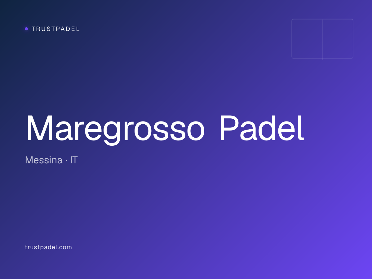 Maregrosso Padel padel club
