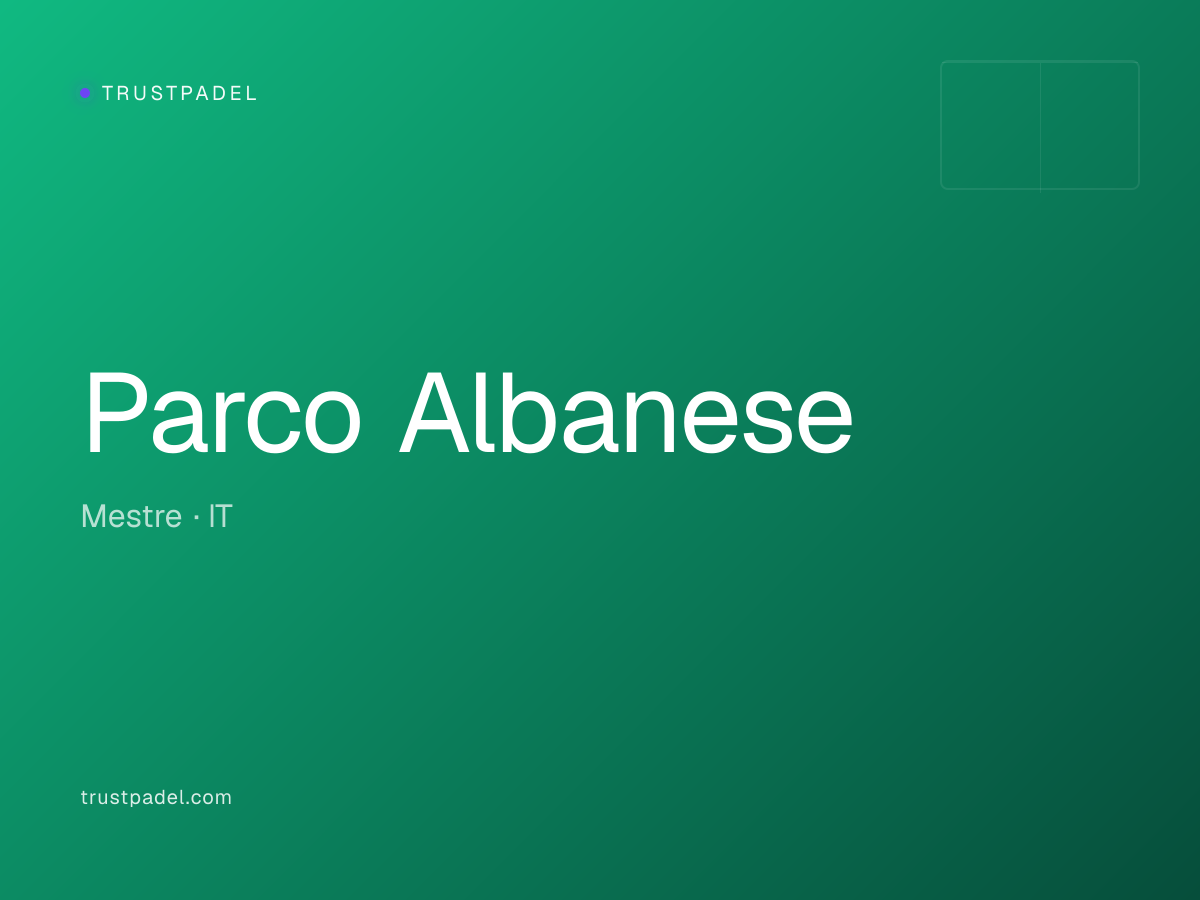 Parco Albanese padel club