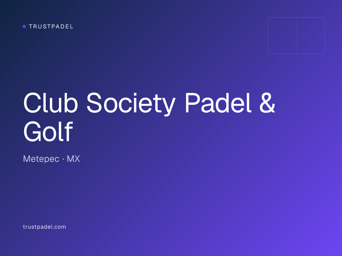 Club Society Padel & Golf padel club