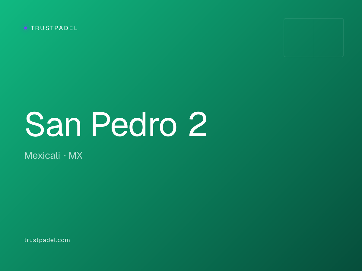San Pedro 2 padel club