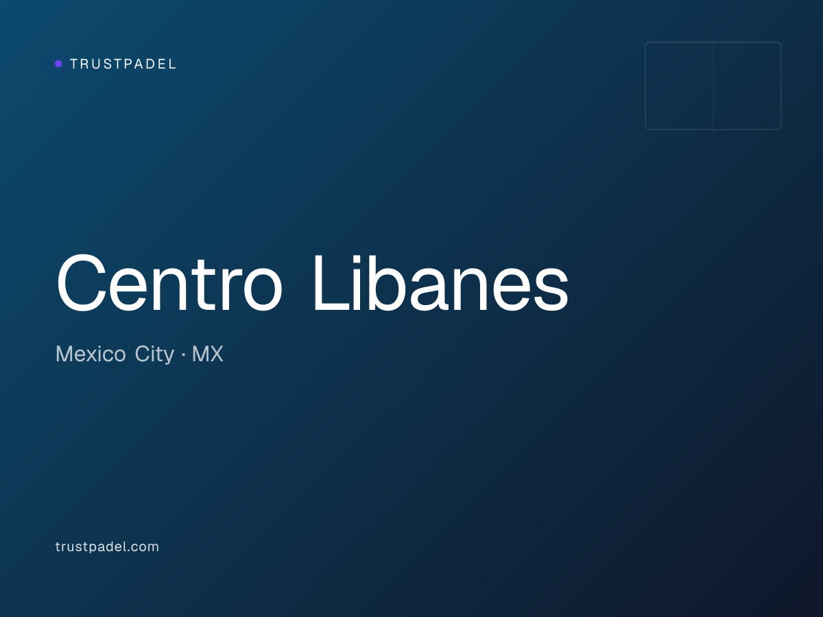 Centro Libanes padel club