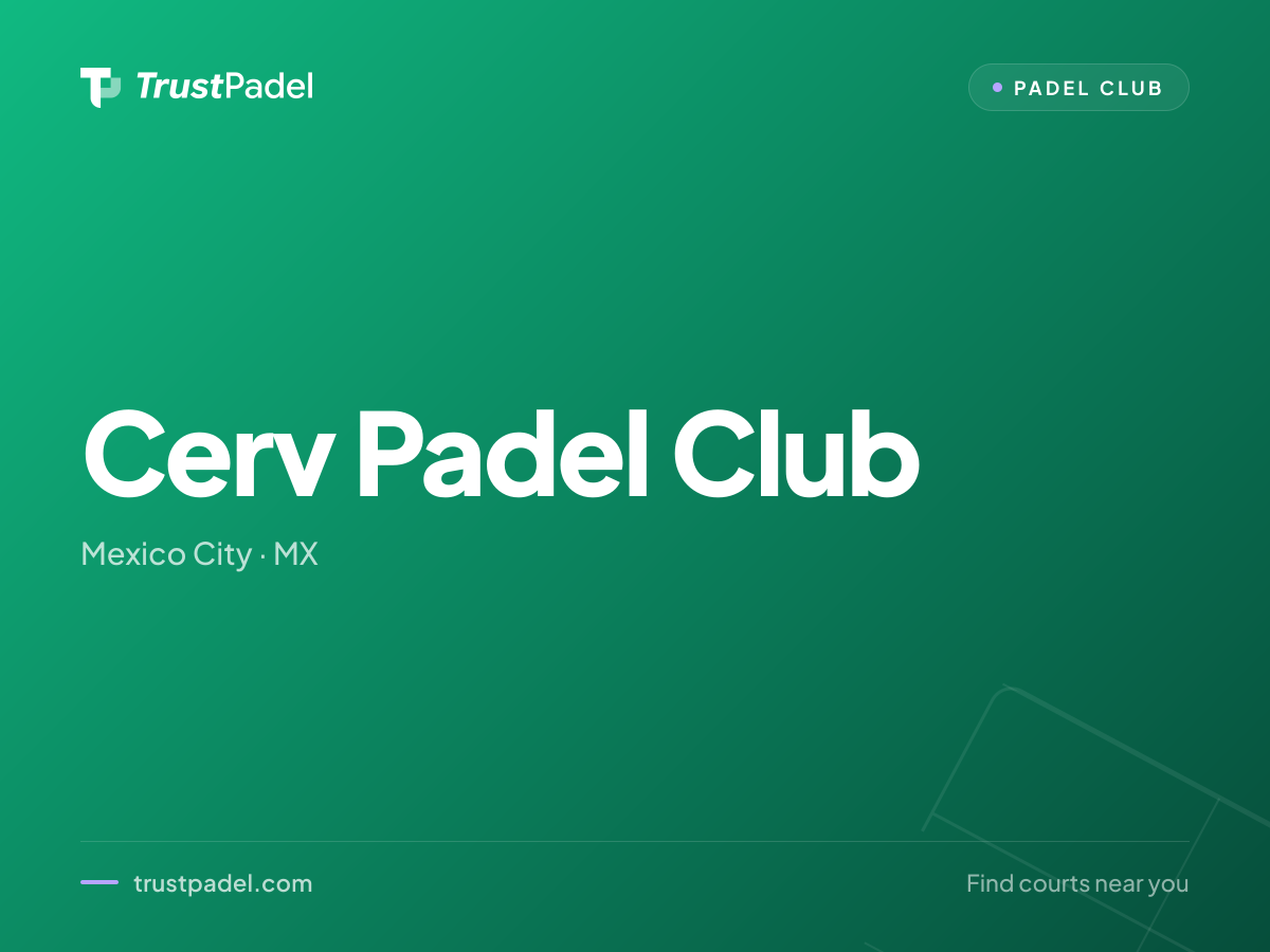 Cerv Padel Club padel club