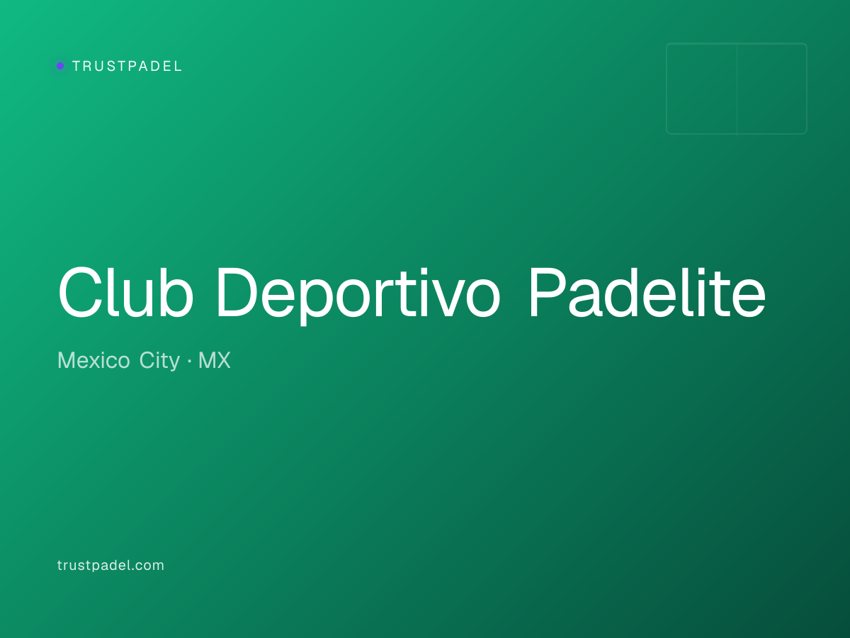 Club Deportivo Padelite padel club