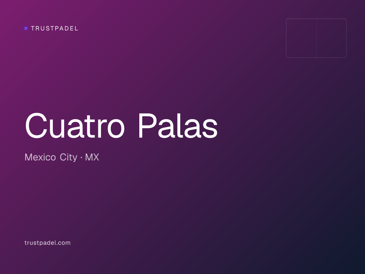 Cuatro Palas padel club