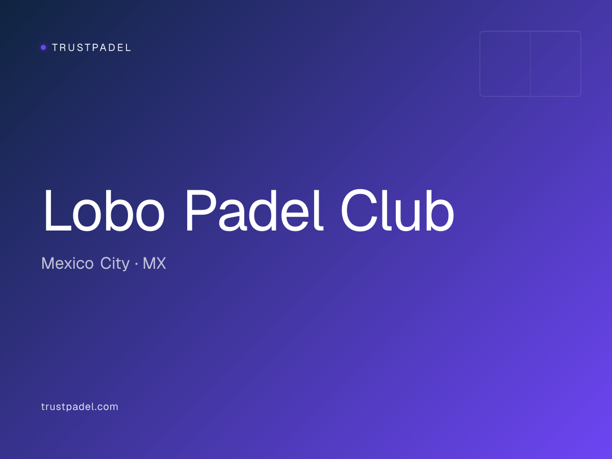 Lobo Padel Club padel club