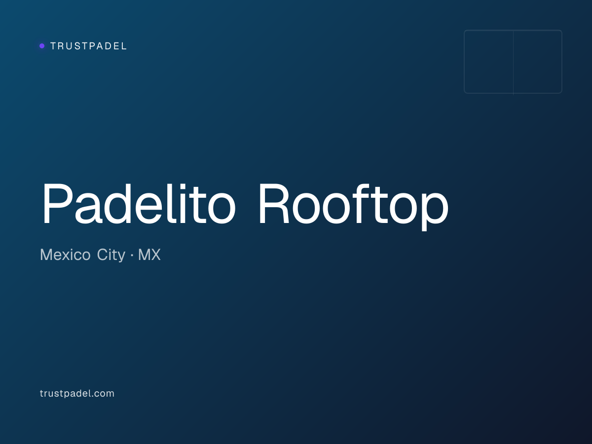 Padelito Rooftop padel club