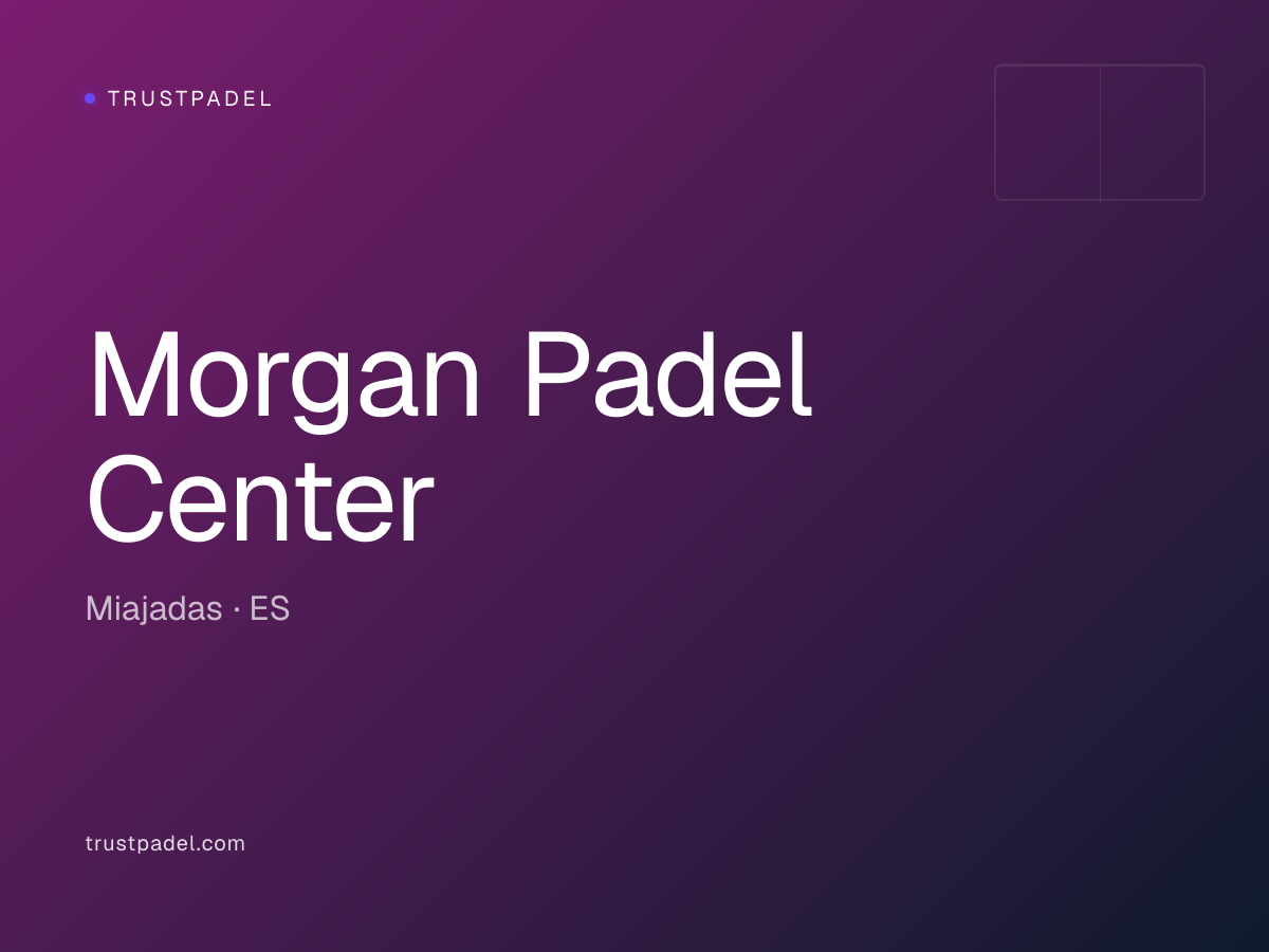 Morgan Padel Center padel club