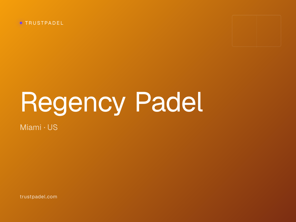 Regency Padel padel club