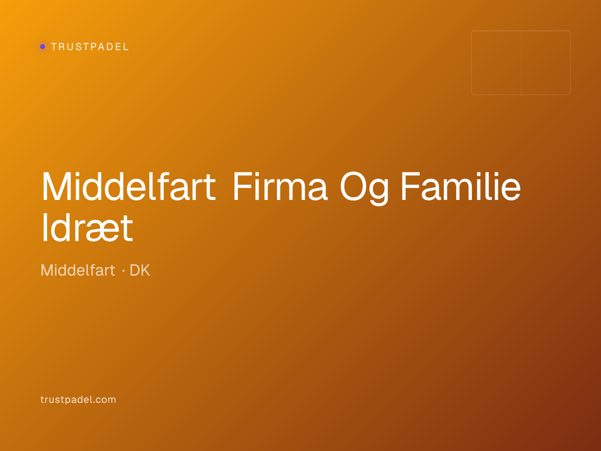 Middelfart Firma Og Familie Idræt padel club