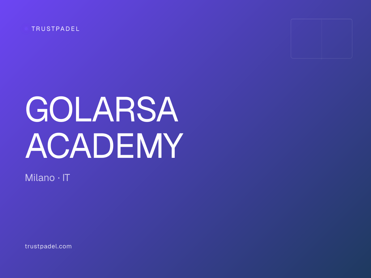 GOLARSA ACADEMY padel club