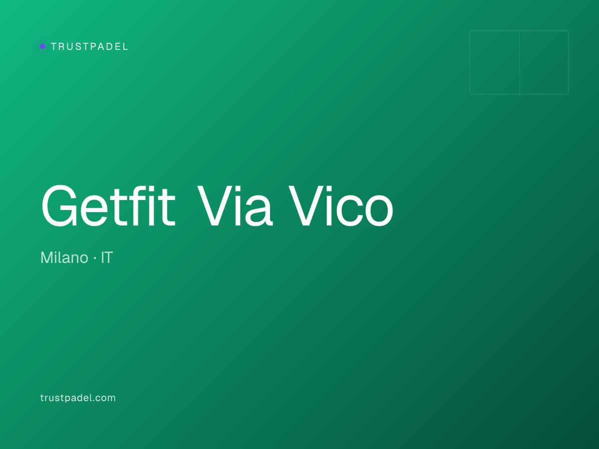 Getfit Via Vico padel club