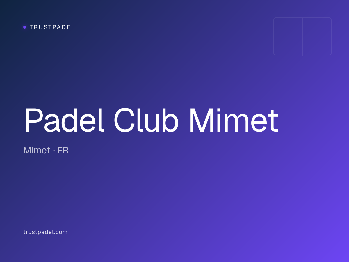 Padel Club Mimet padel club