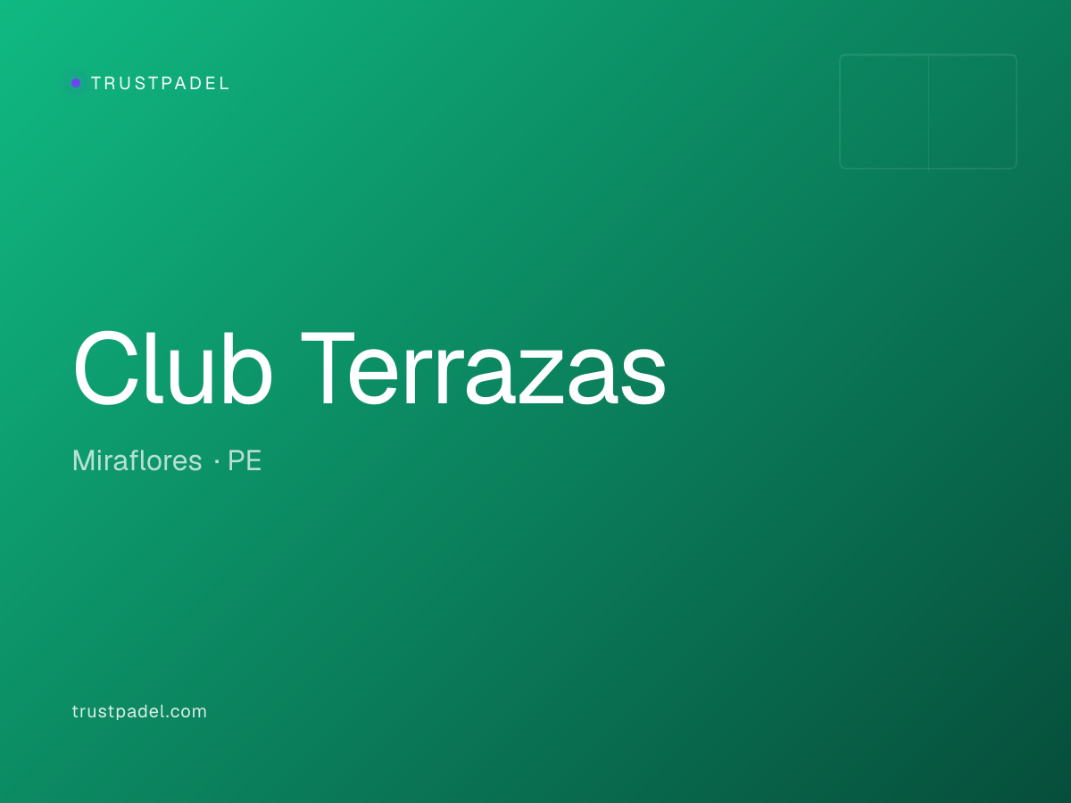 Club Terrazas padel club