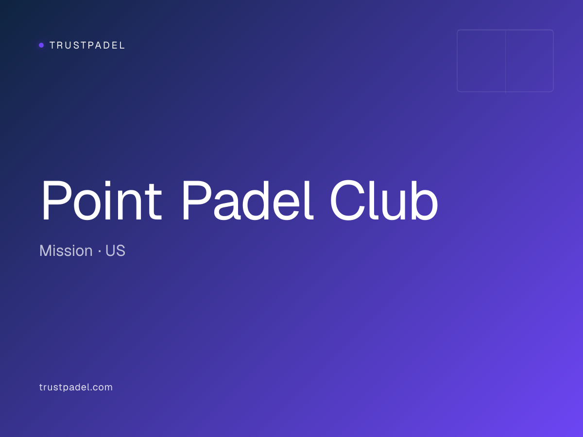 Point Padel Club padel club