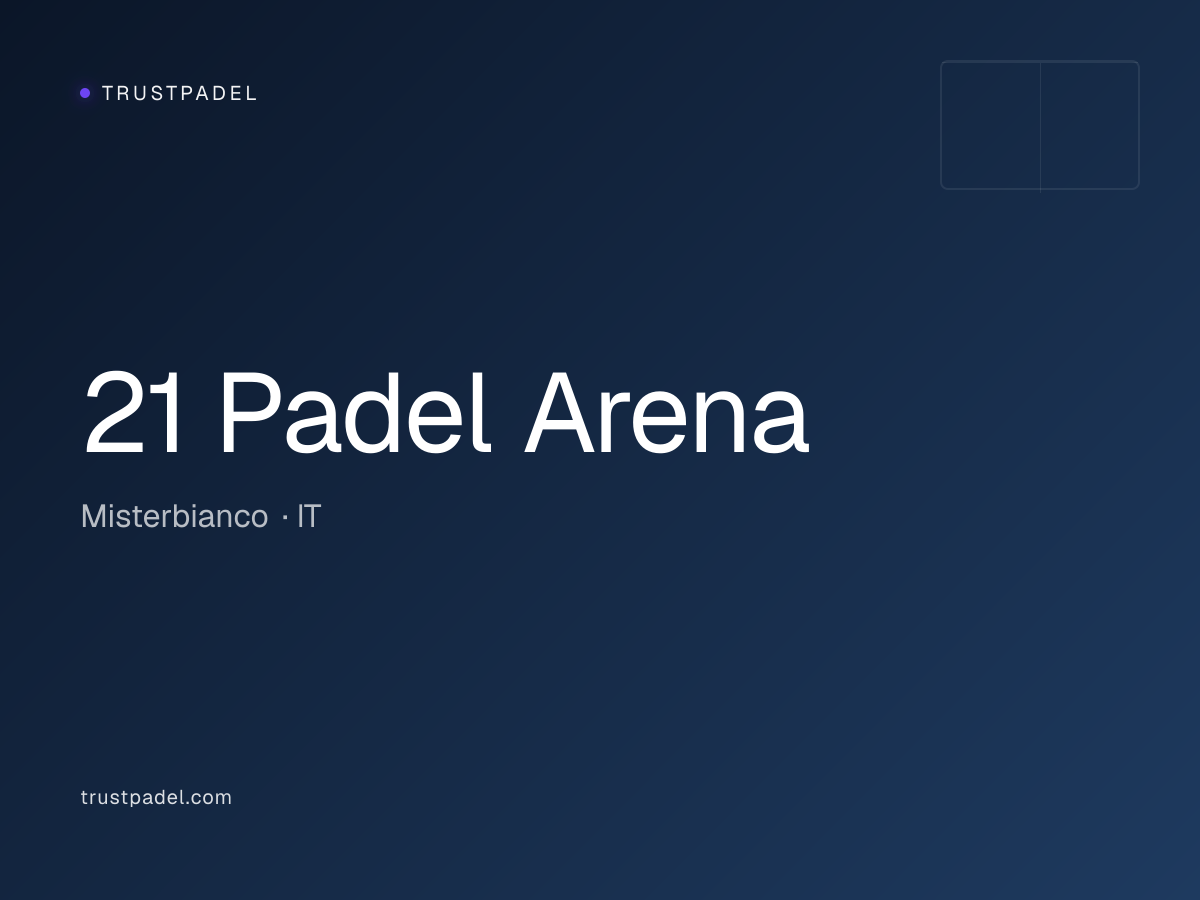 21 Padel Arena padel club