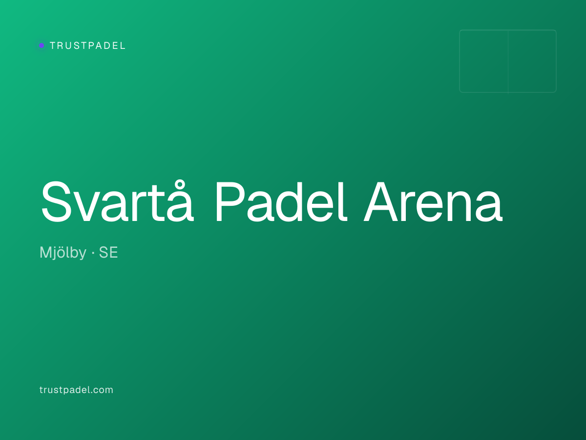 Svartå Padel Arena padel club