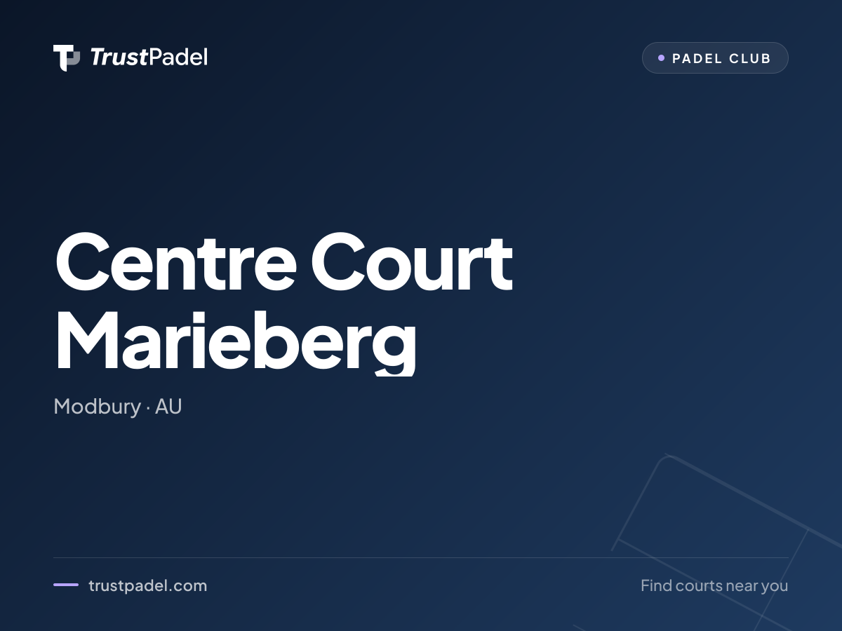 Centre Court Marieberg padel club