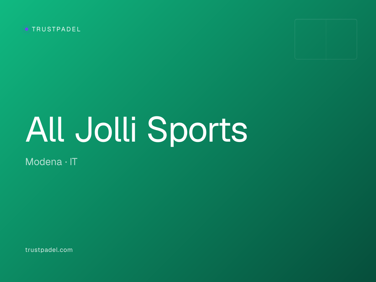All Jolli Sports padel club