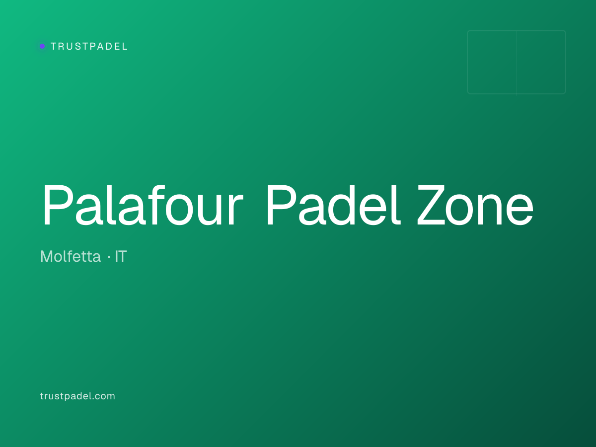 Palafour Padel Zone padel club