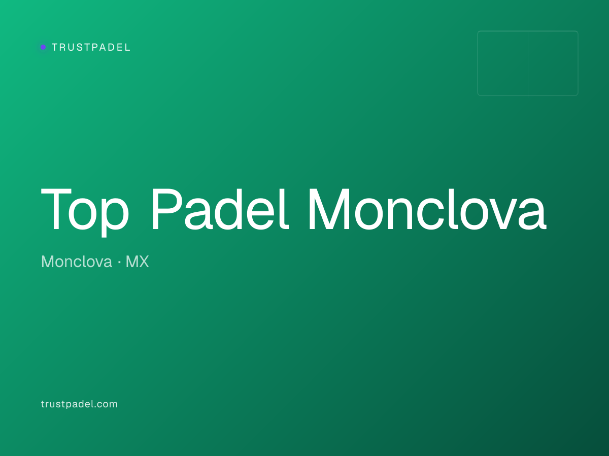Top Padel Monclova padel club