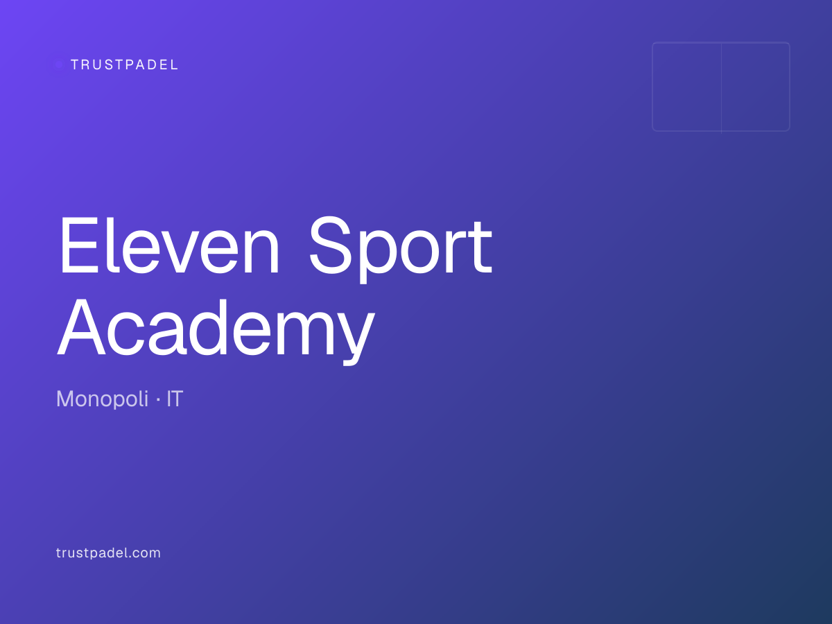 Eleven Sport Academy padel club