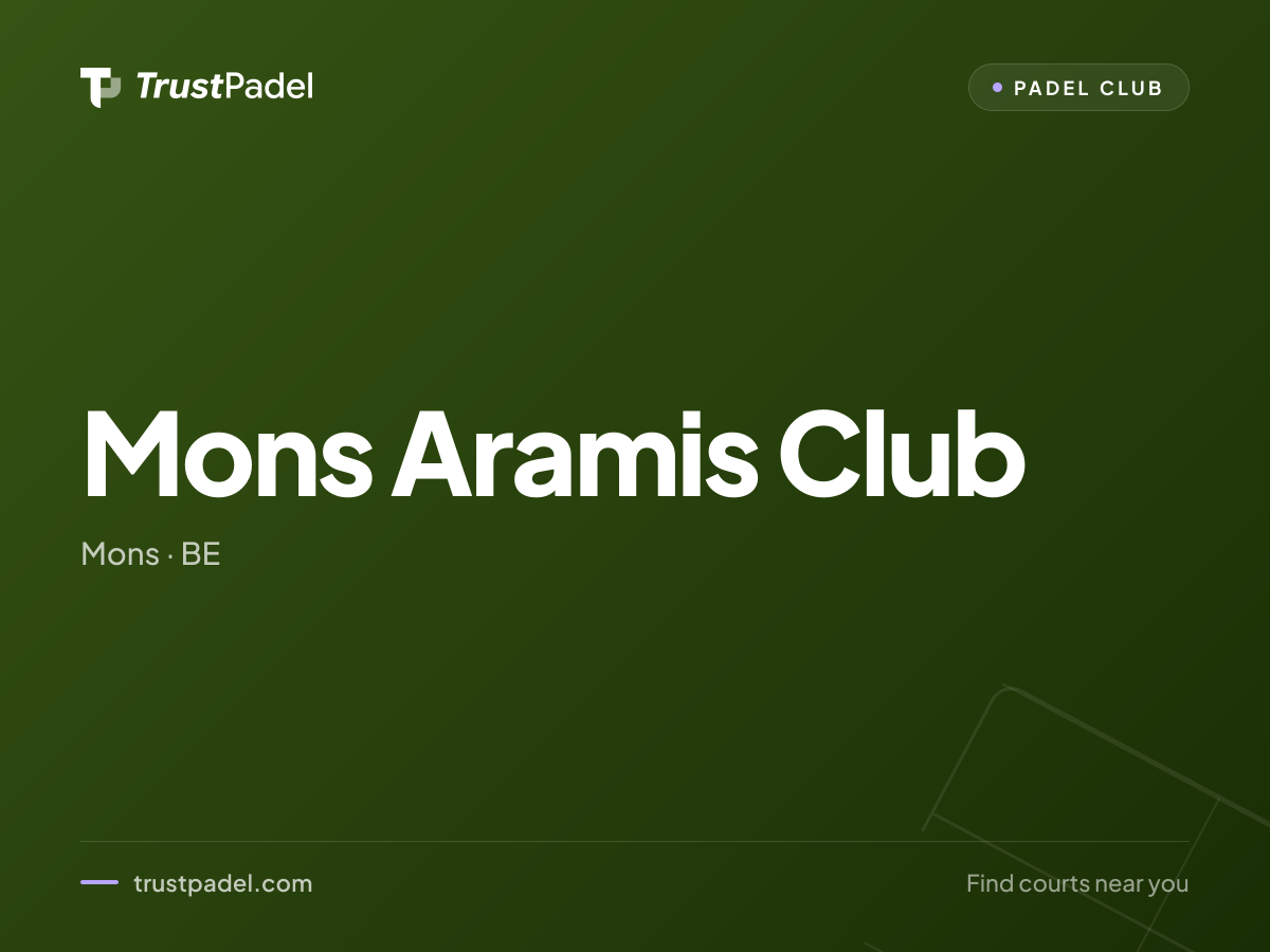 Mons Aramis Club padel club