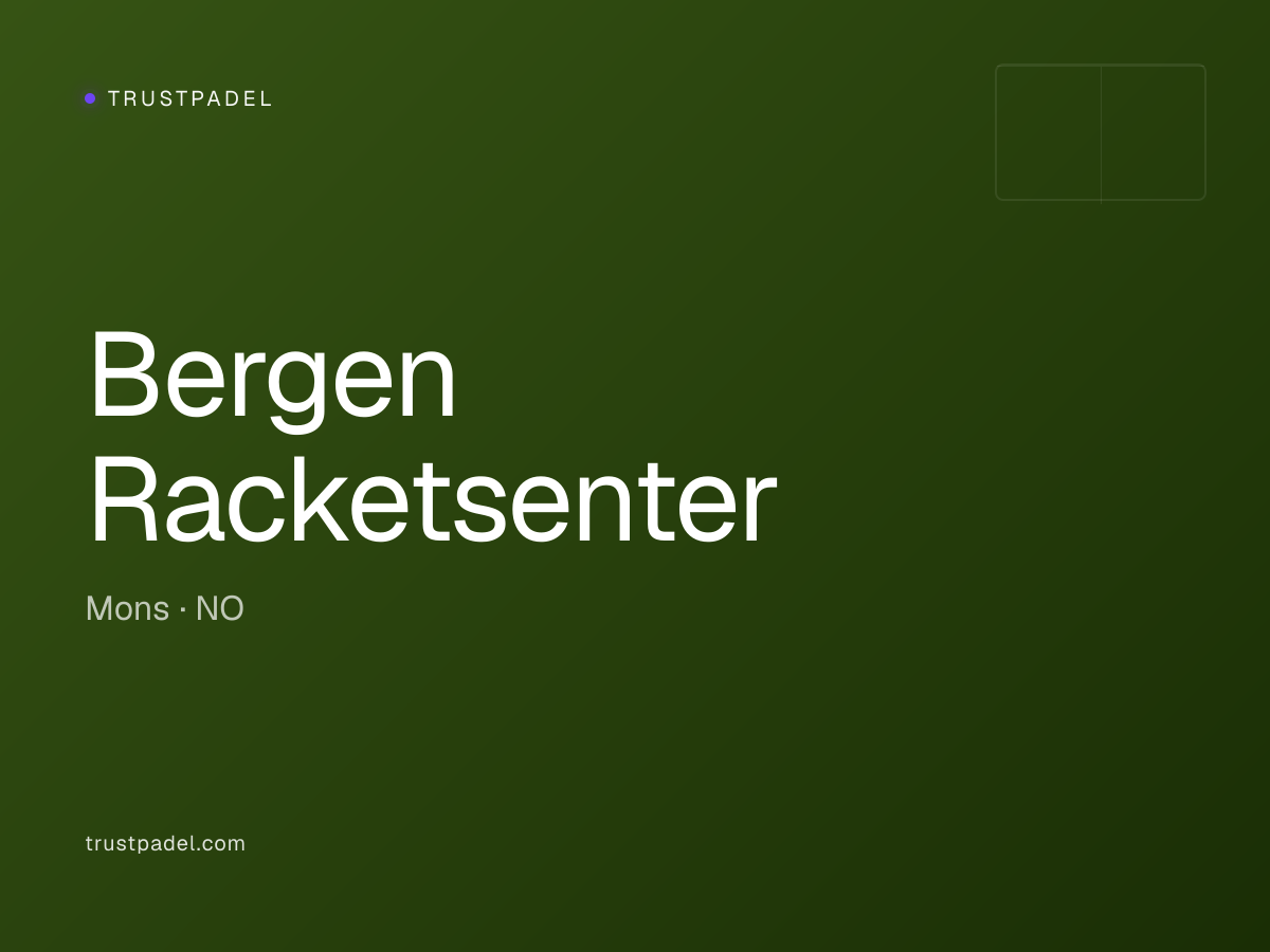 Bergen Racketsenter padel club
