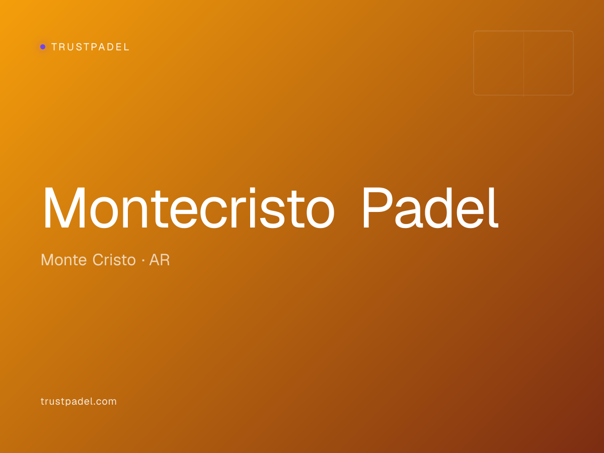 Montecristo Padel padel club
