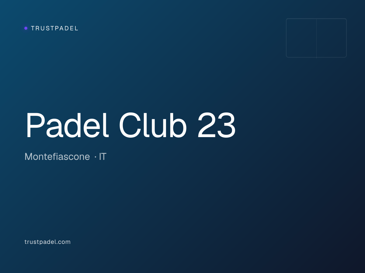 Padel Club 23 padel club