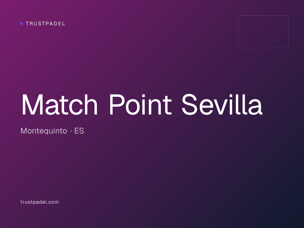 Match Point Sevilla padel club