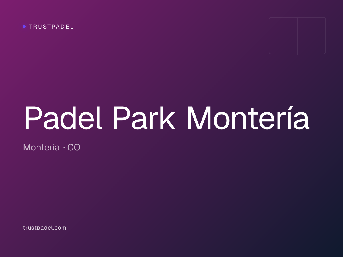 Padel Park Montería padel club