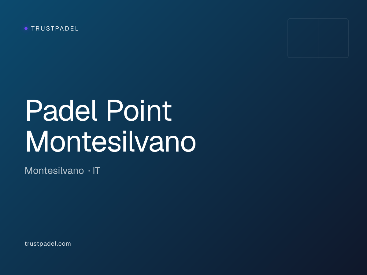 Padel Point Montesilvano padel club