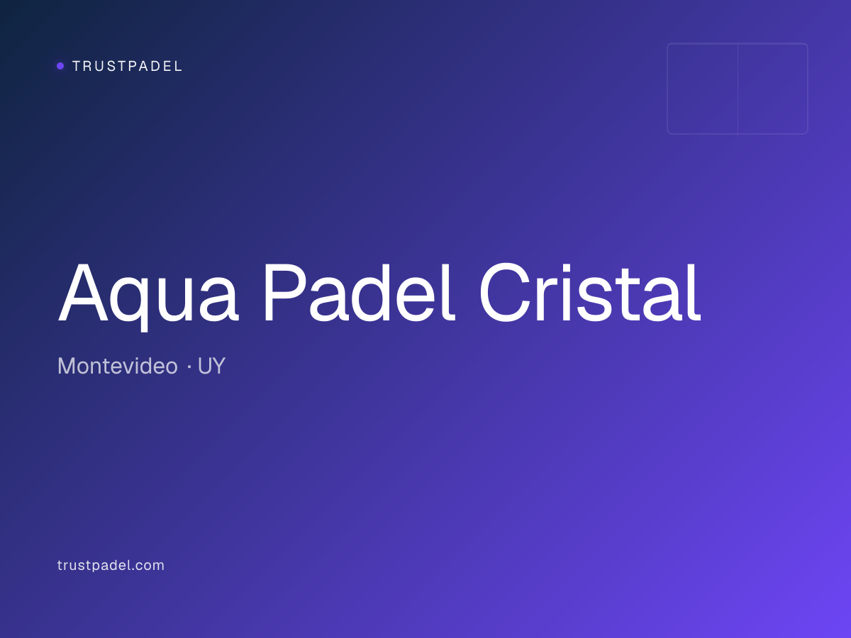 Aqua Padel Cristal padel club