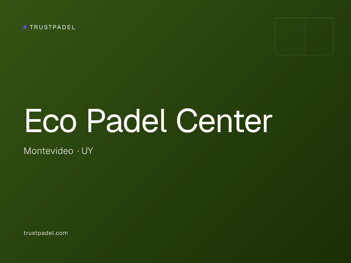 Eco Padel Center padel club